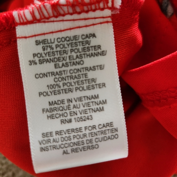 Studio B by Bobeau Boho Red FloralMaxi Dress  Size L - Picture 8 of 8